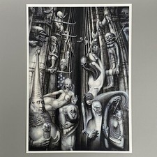 THE BEAST 666 H.R. GIGER SCI-FI FANTASY BIOMECHANISCHE KUNST BILD POSTER