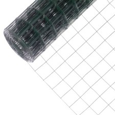 Gartenzaun Wildzaun Maschendrahtzaun Grün 80cm 25m 7,5x10cm 2,10mm Gitterzaun