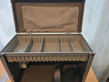 Baehr - Hochwertiger Koffer für Kosmetik, Fußpflege, Instrumentenkoffer, Alu