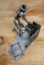 Maurer Schraubernmännchen Metallfigur Bauarbeiter Handwerker