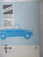 VW 181 Kübel Bildkatalog