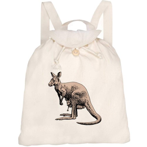 Canvas rucksack backpack - /,