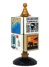 Lego® 1 x Zeitungsständer für Kiosk Stadt Eisenbahn City Wald Park usw... Neu