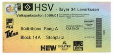 Ticket BL Hamburger SV - Bayer