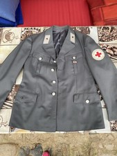 Bund Deutsches Rotes Kreuz Dienstanzug Jacke Grau Gr 50 Vintage Antik