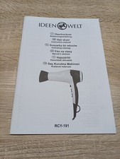 Bedienungsanleitung Föhn