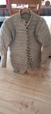 Mittelalter Gambeson 14./15. Jahrhundert handgenäht, schwer, robust (Größe 50)