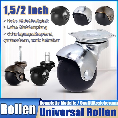 Inch leise lenkrollen - 1,5/2,