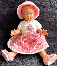 kleine Schildkröt Puppe 19 cm mit Mütze Kleid,Unterwäsche Puppenkleidung Schuhe