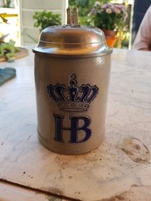 Bierhumpen Mit Zinndeckel Hofbräuhaus