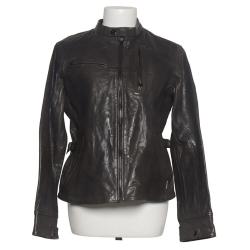 Star raw lederjacke damen - g-star,