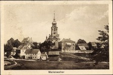 Ak Marienweiher Marktleugast