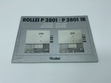Rollei P 3801 IR User Manual
