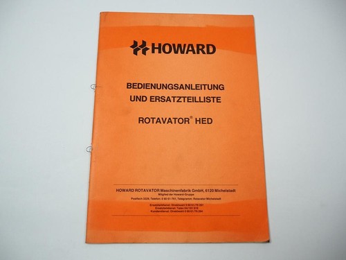 Howard hed rotavator - howard,