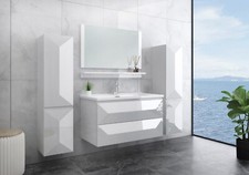 Badmöbel Set montiert Miran