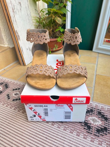 Rieker echt leder sandalen - rieker, gr