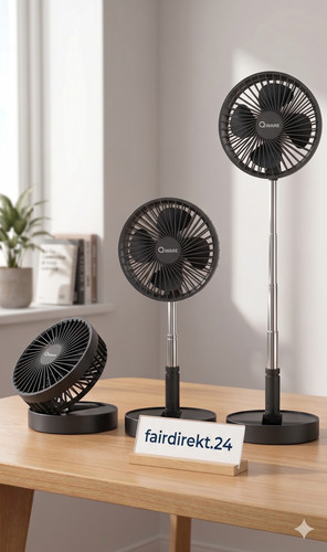 Qware mini tischventilator usb - mini,