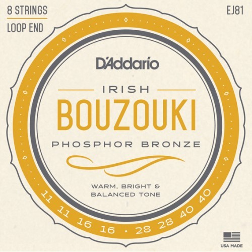 Daddario ej81 irish bouzouki - ej81,