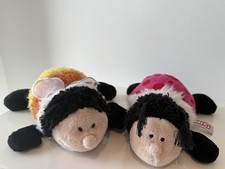 Nici Biene Hummel und Marienkäfer ca. 20 cm liegend Stofftier Kuscheltier