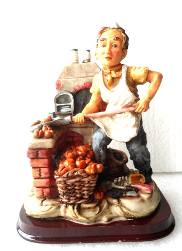 Figur becker bäckerei aus - figur,