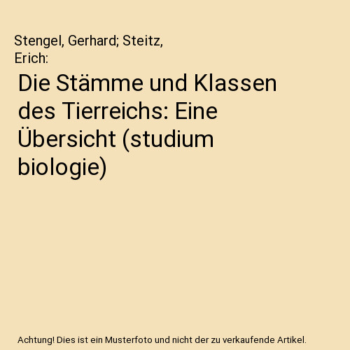 Die stämme und klassen - stämme,
