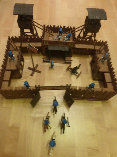 Playmobil 3419 fort randall - fort,