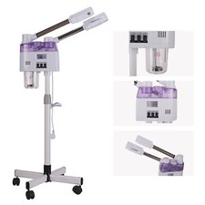 2 in1 Ozone Bedampfer Dampfgerät Kosmetikstudio Gesichtssauna Verdampfer Vapozon