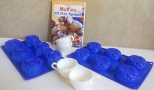 Backset Siliconformen Muffinformen + Backbuch