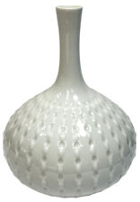 Meissner Porzellan Manufaktur, Vase, weiß,  Ludwig Zepner, 25 cm, um 1960