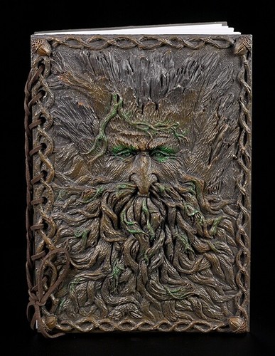 Greenman notizbuch baum bart - -,