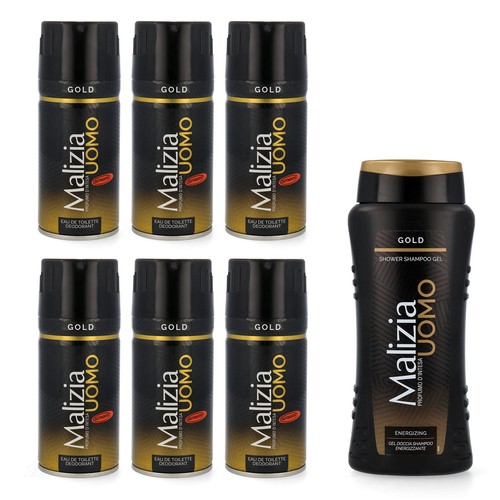 Malizia uomo gold - gold, deo