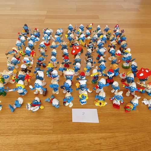 100 schleich schlümpfe - schleich,
