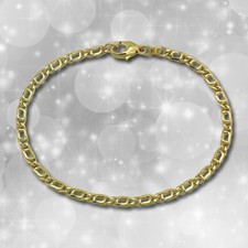 Armband 19cm 333er Gelbgold