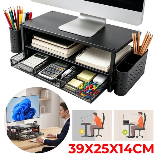 Monitorständer mit schublade - mit,