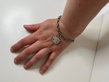 Hello Kitty Armband silber strass