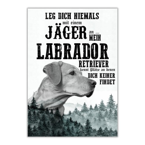 Schild labrador retriever dog - labrador,