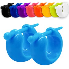 1 Paar Stab Creolen Ohrringe