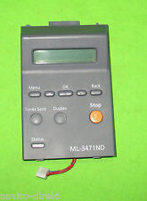 Bedienfeld mit Display für Samsung ML-3471ND Drucker 