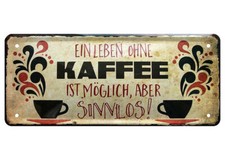 Blechschild lustige Sprüche