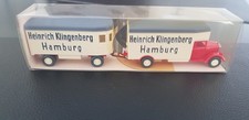 Wiking 1:87/H0 MB L2500 Möbellastzug "Heinrich Klingenberg Hamburg"