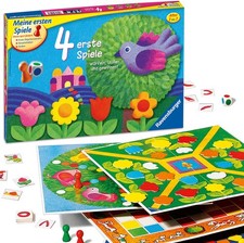 Ravensburger Erste Spiele Spielesammlung Kinder Brettspiele Farbwürfel Klassiker