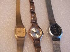 Vintage 3 alte Quarz - Damen -