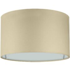 Premium Lampenschirm Stehlampe Hängeleuchte Tischleuchte Beige Stoff E14/E27