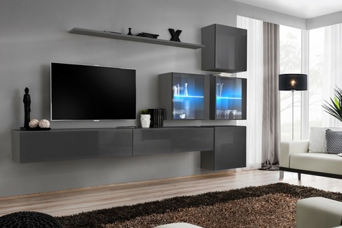 Anbauwand wohnwand schrankwand - anbauwand,