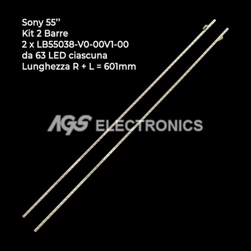 Kit barres bande led sony - kit,