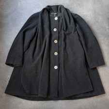 Eleganter 100% Wollmantel