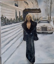 Original Ölgemälde Oil Model