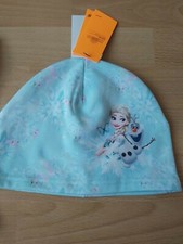 H&M Eiskönigin Elsa Mütze Fleece Gr 92 98 104 Neu
