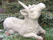 Steinfigur garten fabelwesen - garten,