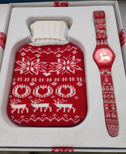 SWATCH Red Knit Sonderedition Weihnachten 2013 O3923/14999 Armbanduhr Watch